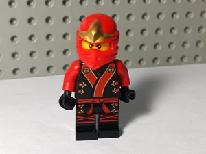 LEGO Ninjago FINAL BATTLE Kai RED NINJA Printed Legs GOLD Warrior Ready - Picture 1 of 2