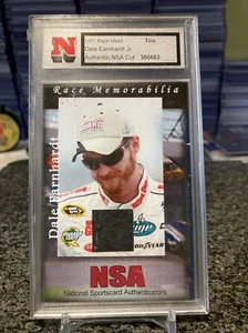 NSA Race Used Memorabilia Dale Earnhardt Jr. NASCAR Tire True 1/1 1 Of 1 HOT!!! - Picture 1 of 2