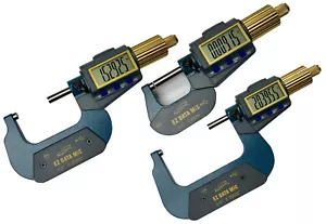 iGAGING IP54 EZ Micrometro dati 0-3" (3 strumenti) - Foto 1 di 4