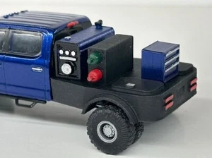 1/64 Scale 3D Printed Welding Bed Kit Welder for Custom Greenlight Ertl Trucks