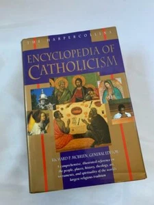 ENCYCLOPEDIA of CATHOLOICISM Richard McBrien Book RELIGION GOD Religious HC DJ - Picture 1 of 7