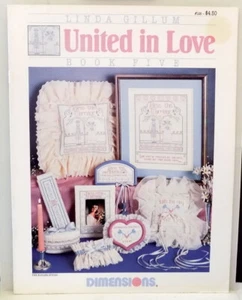 Dimensions United in Love Linda Gillum Counted cross stitch pattern - Picture 1 of 4