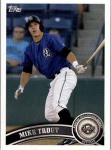 2019 Topps Pro Debut 10 Year Anniversary Reprint PD10-MT Mike Trout Quakes - Picture 1 of 1