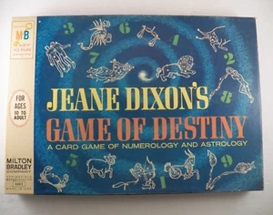 De colección Jeane Dixon's Game of Destiny Raro Milton Bradley 1968 Completo - Imagen 1 de 10