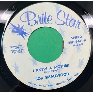 Bob Smallwood I Knew a Mother / Love Triangle 45 Country Brite Star 2441 - Picture 1 of 4