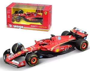 2024 F1 Charles Leclerc 16 Ferrari Scuderia Racing SF-24 Diecast Car Model 1:43 - Picture 1 of 4