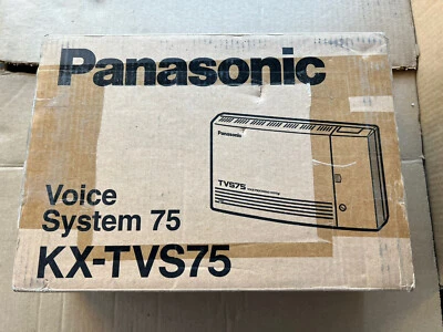 Panasonic KX-TVS75 2-Port Voice Processing Voicemail Unit *New in original box* - Image 1 of 4