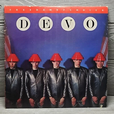 DEVO Freedom of Choice VNYL LP record Album 1980 Warner Bros BSK 3435  - Image 1 of 4