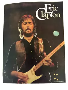 ERIC CLAPTON 1975 ONE IN EVERY CROWD U.S. TOUR PROGRAM/Ticket Stub Near Mint - Picture 1 of 16