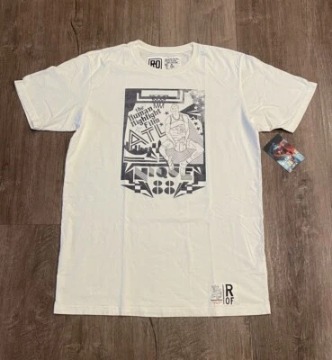 Camisa Atlanta Hawks Dominique Wilkins NBA basquete raiz de luta GG EUA NOVA COM ETIQUETAS - Imagem 1 de 4