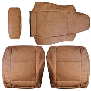 Fit for 2003 to 2007 Ford F250 F350 F450 King Ranch Front Vinyl Seat Cover New - Bild 1 von 12