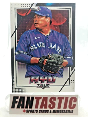Hyun-Jin Ryu 2020 Topps Fire #153 Toronto Blue Jays - Image 1 of 2