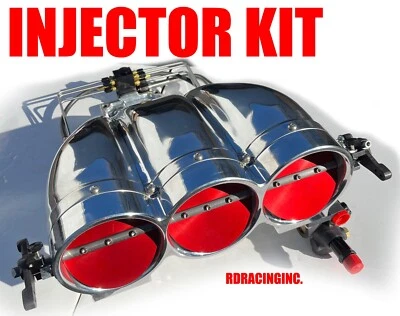 Sbc ENDERLE Grand Injecteur Kit Avec Chapeau 4 3/8 Papillons & Ugly BAU-3 Combo - Image 1 of 4