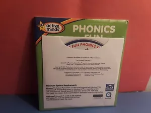 Active Minds: Phonics Fun (CD-Rom, 2001, Macromedia) New - Picture 1 of 2