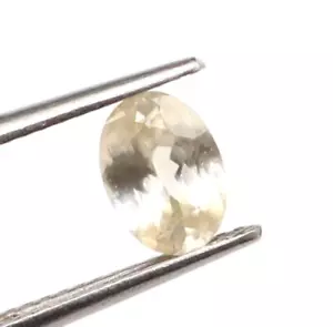 Piedra preciosa de circón natural forma ovalada circón 1,30 quilates 7,2 x 5,2 mm circón facetado - Imagen 1 de 4