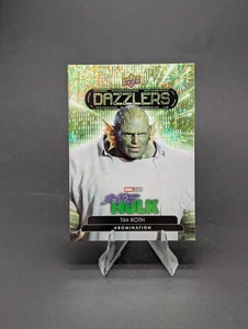 2024 Upper Deck Marvel Series 1 #DZ-11 Dazzlers Green Tim Roth As Abomination - Imagen 1 de 2