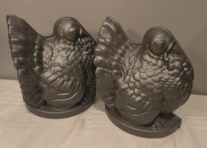 SET 2 Molde de aluminio fundido para rellenar pastel de pavo de acción de gracias NordicWare - Imagen 1 de 6