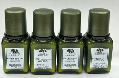 8x Origins Mega Mushroom Relief Resilience Fortificante Emulsión .24oz NUEVO a granel Foto 1 de 2