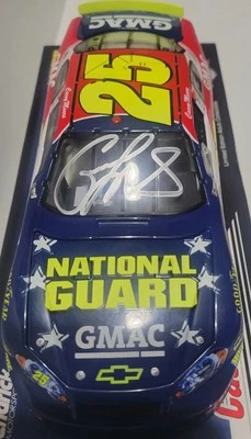 #25 Casey Mears AUTOGRAPHED National Guard 2007 Monte Carlo 1:24 SCALE - Image 1 of 4