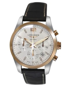 Longines Conquest Classic L2.786.5.76.3 Date Chronograph 41MM Men's Automatic - Picture 1 of 12