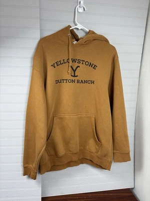 Yellowstone Dutton Ranch - Sudadera con Capucha Pullover Manga Larga Talla Grande Foto 1 de 4