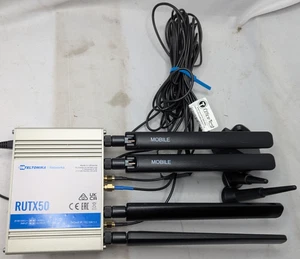 Teltonika RUTX50 Industrial 5G WLAN Router Dual Backup SIM for Failover - Bild 1 von 3