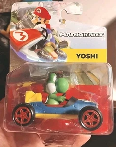 Jakks Pacific Super Mario. Mario Kart YOSHI. L'angolo della confezione è piegato. Nuovo con scatola - Foto 1 di 5