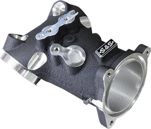 S&S CYCLE CNC-Ported Intake Manifold - Fits M8 - 55 Mm - Black 160-0276 - Picture 1 of 3