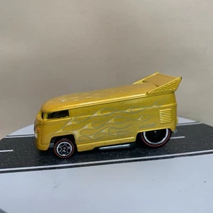 Hot Wheels Since ‘68 Top 40 Box Set Exclusive Volkswagen VW Drag Bus Yellow NM - Picture 1 of 15