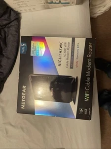 NETGEAR Nighthawk AC1900 C7000V2 Wi Fi Cable Modem Router - Picture 1 of 1