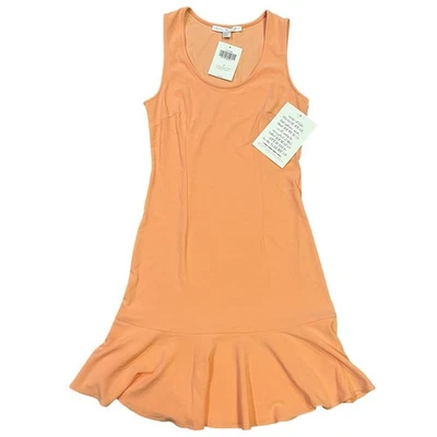 Nuevo con etiquetas Vestido Boston Proper Vibrante Naranja Volantes Sin Mangas, Para Mujer Talla 2 NUEVO Foto 1 de 4