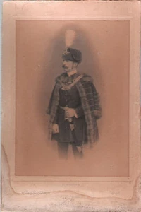 FOTOGRAFIA ORIGINALE_PLATINOTYPIE_WILH & M L WINTER WIEN_ UFFICIALE USSARO ? - Picture 1 of 1