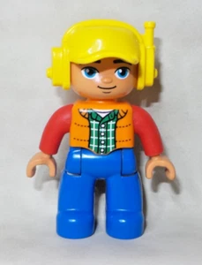 LEGO DUPLO - PILOTE  - HOMME FIGURINE PILOTE HELICOPTERE - 10813 - 2016 - Imagen 1 de 5