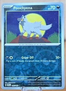 Pokémon TCG: Poochyena - 105/162 - Reverse Holo - Temporal Forces - NM - Picture 1 of 2