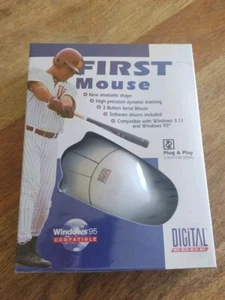 NEW First Mouse, Serial Port Mouse Brand New in Box 9 pin D type Port - Picture 1 of 2