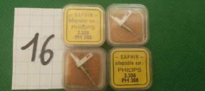 Diamant Saphir PHILIPS 3.306 PH 306 platine disque pickup Pointe de lecture - Photo 1/1