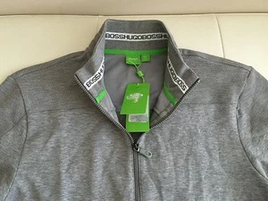 Nuova con etichette - Felpa Hugo Boss Skaz Modern Fit full zip (taglia - large) - Foto 1 di 10