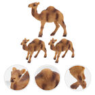  3 Pcs Mini Kamel Harz Kind Lernspielzeug Für Kinder Minifiguren