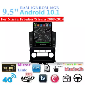 9.5" For Nissan Frontier/Xterra 2009-2014 Android 10.1 Radio Stereo GPS Player - Picture 1 of 11