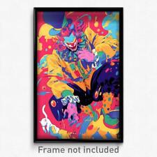 Art Poster - Smoggy Circus (Psychedelic Trippy Weird 11x17 Print)