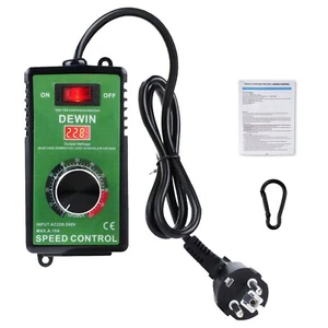 Drehzahlregler Motor, Spannungsregler Leistungsregler AC 220V, 10A 4KW Geschwind - Bild 1 von 13