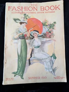 Das Modebuch Sommer 1913 Zeitschrift The Pictorial Review Company Damen lesen - Bild 1 von 20