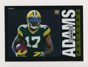2014 Topps Chrome 1985 Design Davante Adams #5 Rookie RC Green Bay Packers - Picture 1 of 2