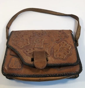 Vintage Handtasche mit Handarbeit - Bild 1 von 11