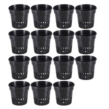  15 pièces tasses à filet pots de jardin paniers de culture fournitures fleurs bassin en plastique
