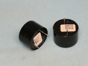 (2) OHMITE ~~~ # OMT202 ~~ PIEZO AUDIO INDICATORS ~~~ OHM-O-TONE ~~~ NOS - Bild 1 von 8