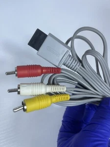 Nintendo Wii AV Audio Video Cable Cord OEM - Picture 1 of 2