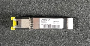 Arista SFP-1G-T RJ-45 1000BASE-T 1GbE Copper SFP+ Transceiver XVR-00007-02 - Afbeelding 1 van 4