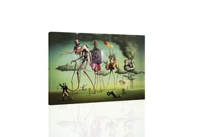 Dali American Dream - CANVAS OR PRINT WALL ART - Picture 1 of 2