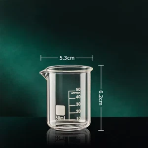 50/100/150/250/500/1000Ml High Borosilicate Glass Measuring Cup Clear Scale Cup - Picture 1 of 12